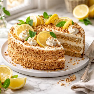 Image of Lemon Nut Torte