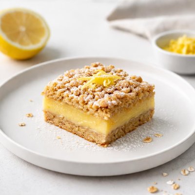 Image of Lemon Oatmeal Crumble Square