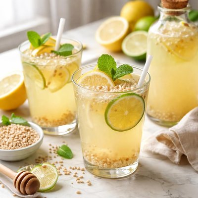 Image of Lemon or Lime Barley Water