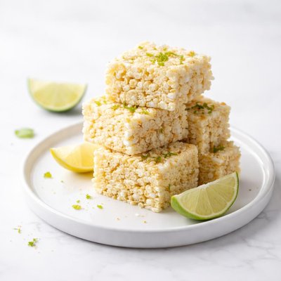 Image of Lemon or Lime Rice Krispies Treats