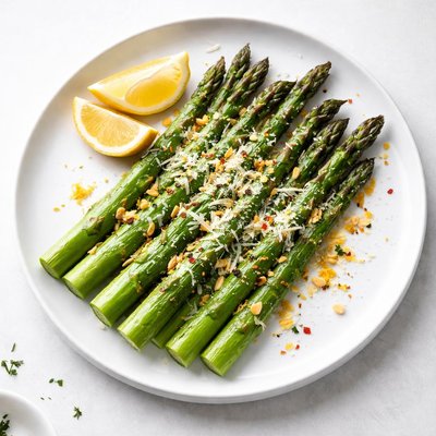 Image of Lemon Parmesan Asparagus