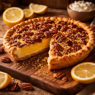 Image of Lemon Pecan Pie