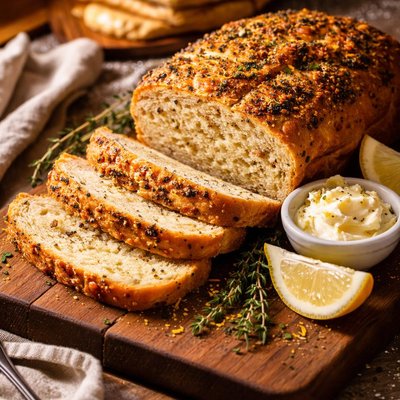 Image of Lemon Pepper Bread