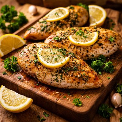 Image of Whole30 Lemon Pepper Chicken