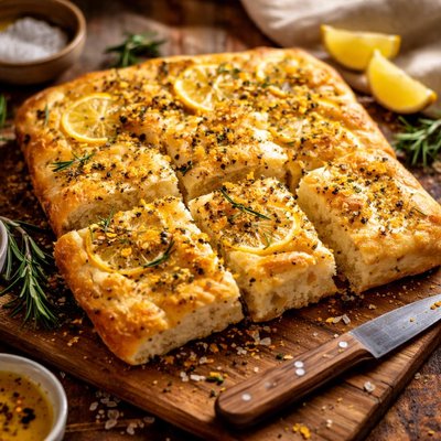 Image of Lemon Pepper Focaccia