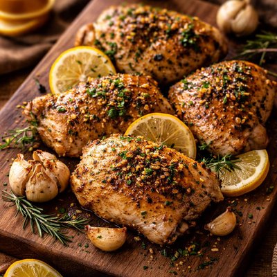 Image of Lemon Pepper Garlic Chicken