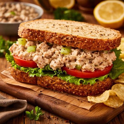 Image of Lemon Pepper Tuna Sandwich