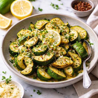 Image of Lemon Pepper Zucchini