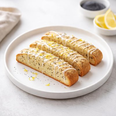 Image of Lemon Poppy Seed Biscotti
