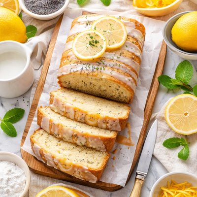 Image of Lemon Poppy Seed Cake