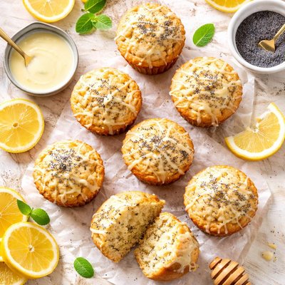 Image of Lemon Poppy Seed Muffin