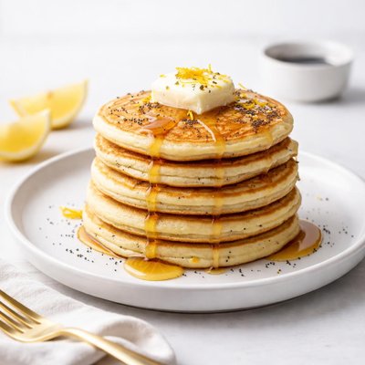 Image of Lemon Poppy Seed Pancakes