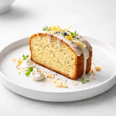Image of Lemon Poppy Seed Pound Cake