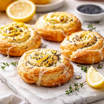 Image of Lemon Poppy Seed Puffs