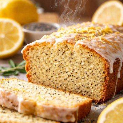 Image of Lemon Poppy Seed Quick Bread