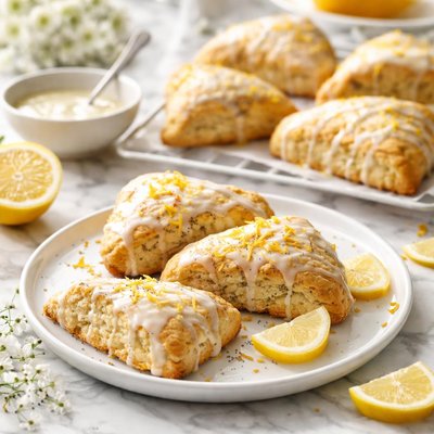 Image of Lemon Poppy Seed Scones