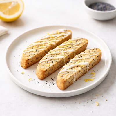 Image of Lemon Poppyseed Biscotti