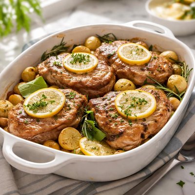 Image of Lemon Pork Chop Bake
