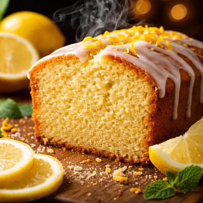 Image of Vegan Lemon Pound Cake