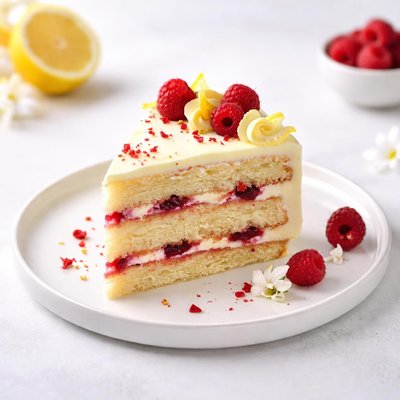 Image of Lemon Raspberry Cake