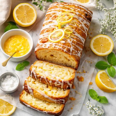 Image of Lemon Ribbon Bread