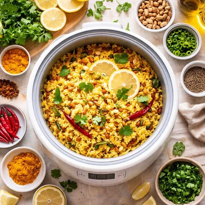 Image of Lemon Rice Rice Cooker