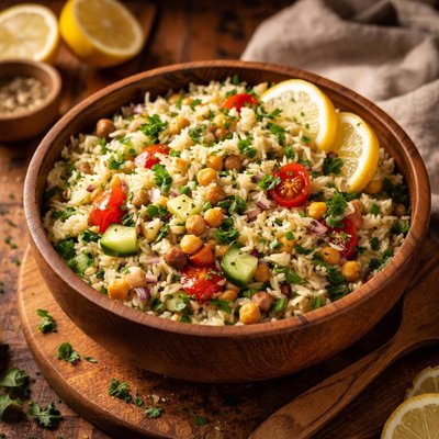 Image of Lemon Rice Salad