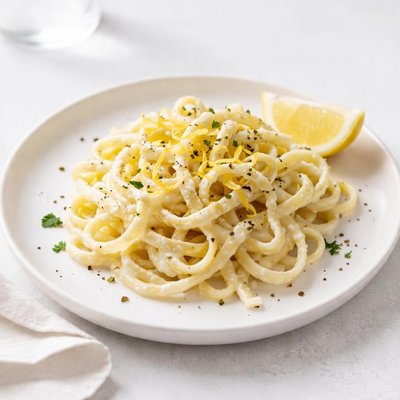 Image of Lemon Ricotta Fettuccine