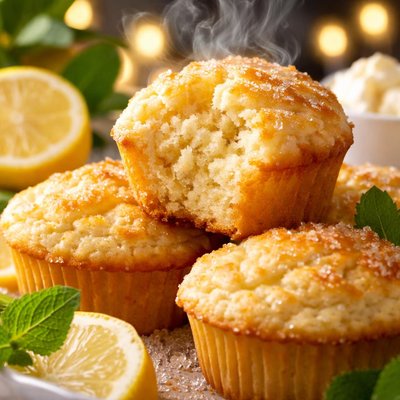 Image of Lemon Ricotta Muffins