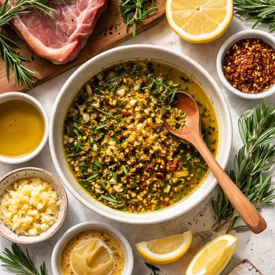 Image of Lemon Rosemary Marinade for Lamb
