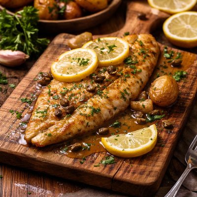 Image of Lemon Sauteed Flounder