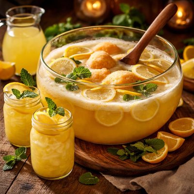 Image of Lemon Sherbet Punch