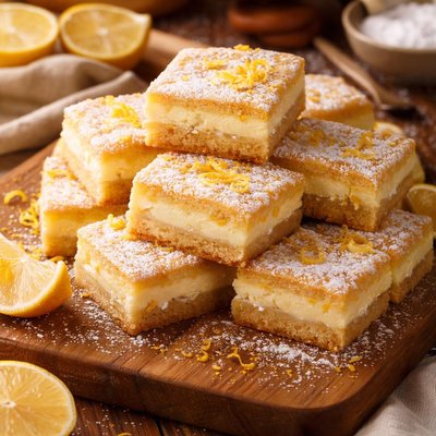 Image of Lemon Squares with Cream Cheese