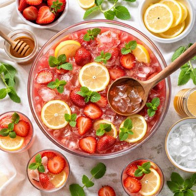 Image of Lemon Strawberry Punch