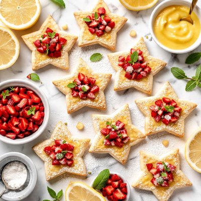 Image of Lemon Strawberry Stars