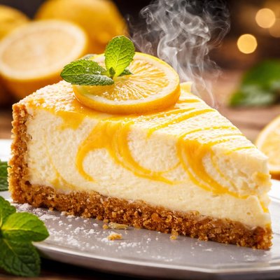 Image of Lemon Swirl Cheesecake