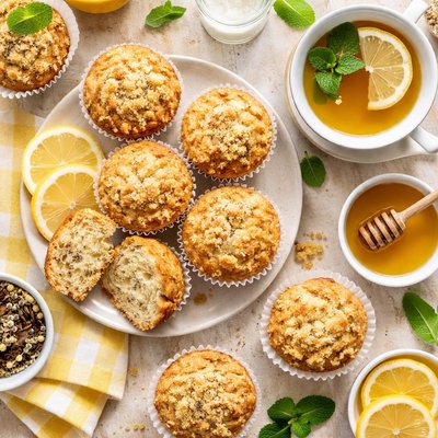 Image of Lemon Tea Muffins
