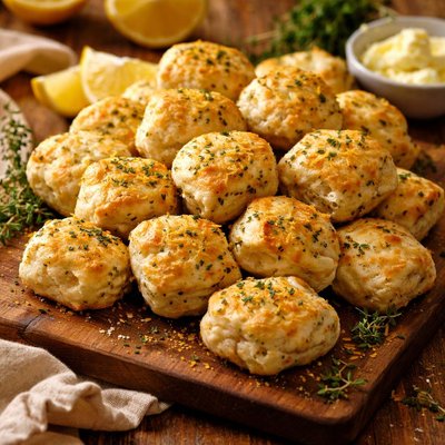 Image of Lemon Thyme Biscuit Bites