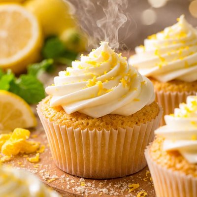 Image of Lemon Top Fairy Cakes