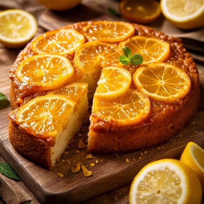 Image of Lemon Upside Down Cake
