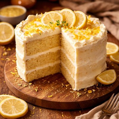 Image of Lemon Velvet Layer Cake