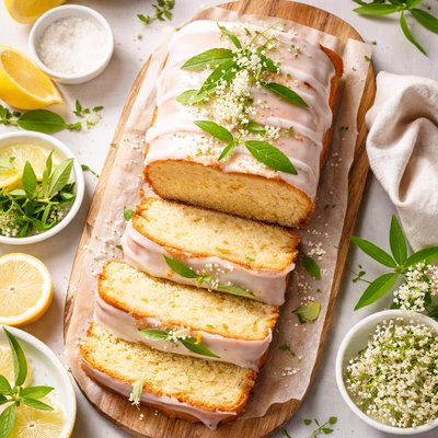 Image of Lemon Verbena Pound Cake