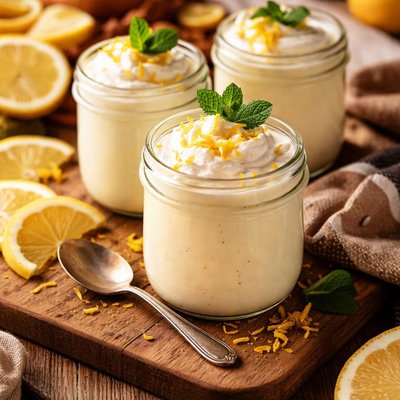 Image of Lemon Yogurt Mousse Non Fat