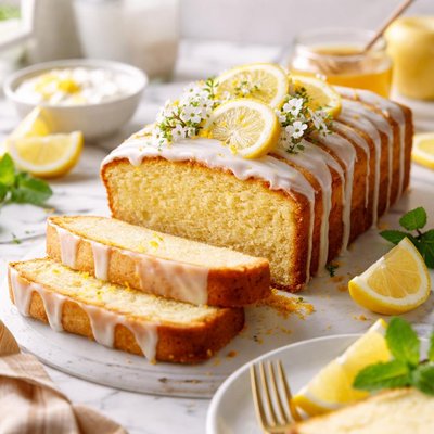 Image of Lemon Yogurt Pound Cake