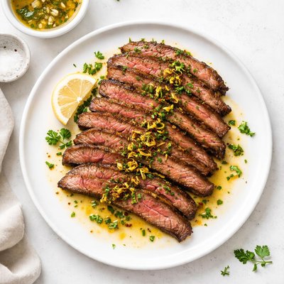 Image of Lemon Zest Marinade for Flank Steak
