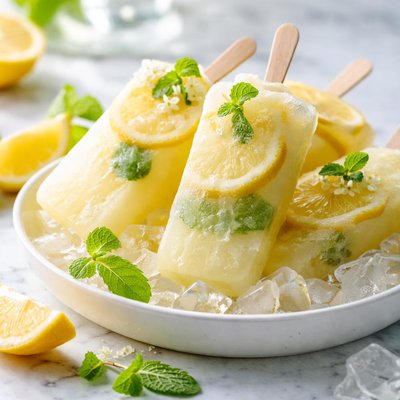 Image of Lemonade Ice Blocks