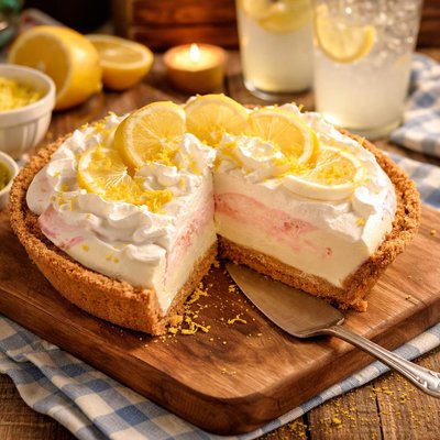 Image of Lemonade Ice Cream Pie from the Gooseberry Patch