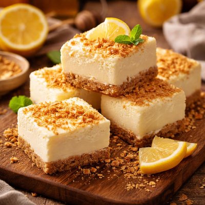 Image of Lemonade Ice Cream Squares