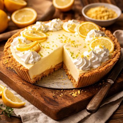 Image of Lemonade Pie No Bake