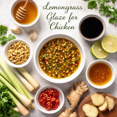 Image of Lemongrass Glaze for Chicken